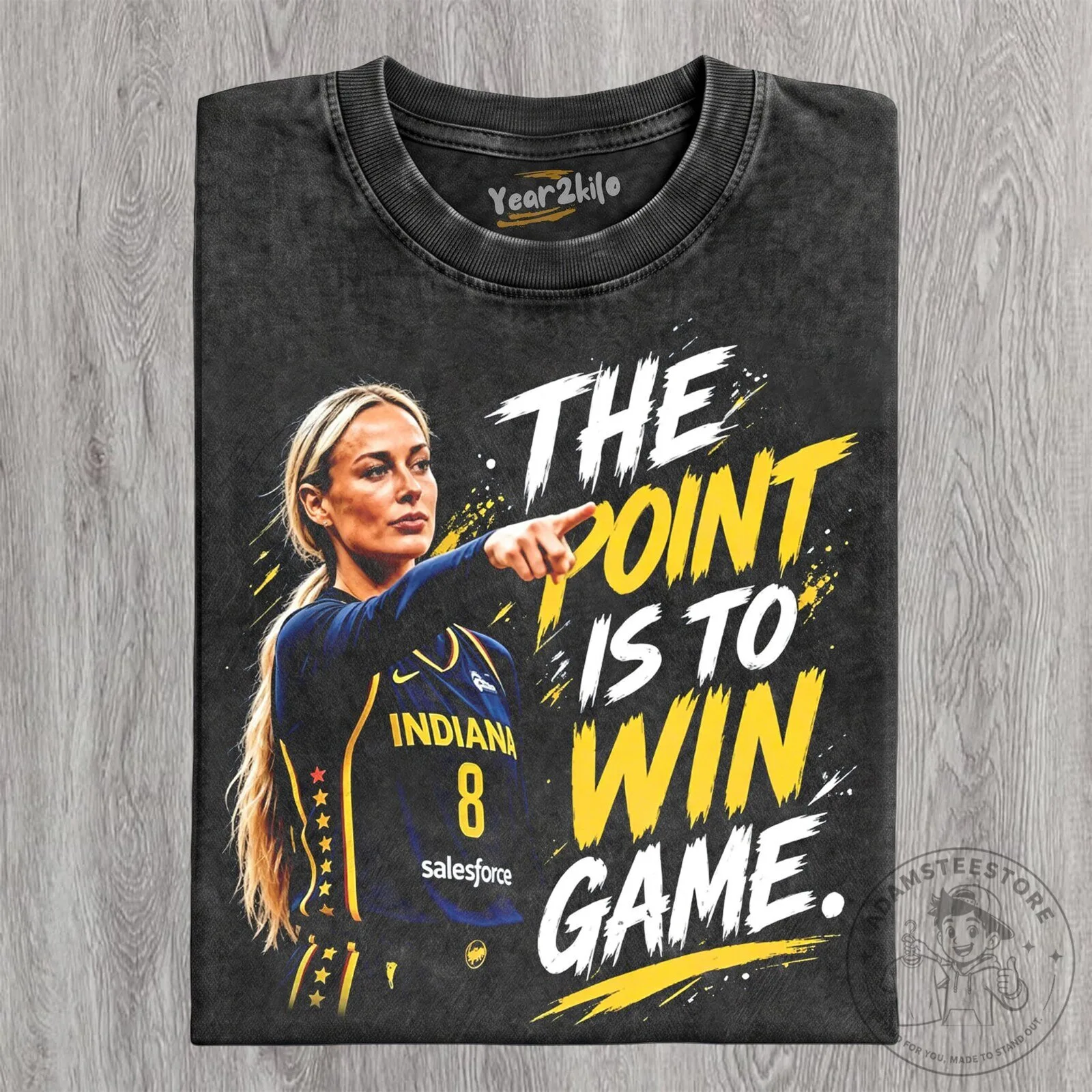 Sophie Cunningham The Point Is To Win Game Indiana Fever Basketball T-Shirt