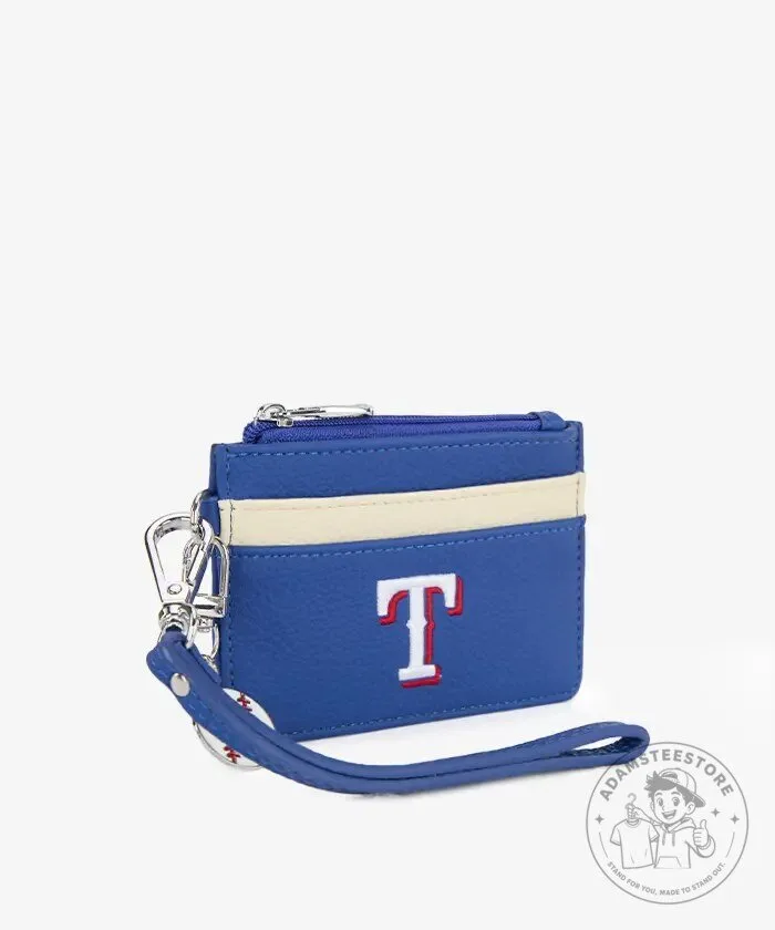 Texas Rangers Baseball Team Card Holder Wallet with Wristlet 18 Texas Rangers Baseball Team Card Holder Wallet with Wristlet