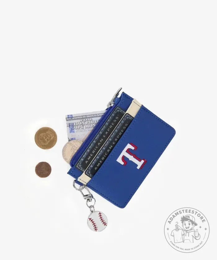 Texas Rangers Baseball Team Card Holder Wallet with Wristlet 20 Texas Rangers Baseball Team Card Holder Wallet with Wristlet