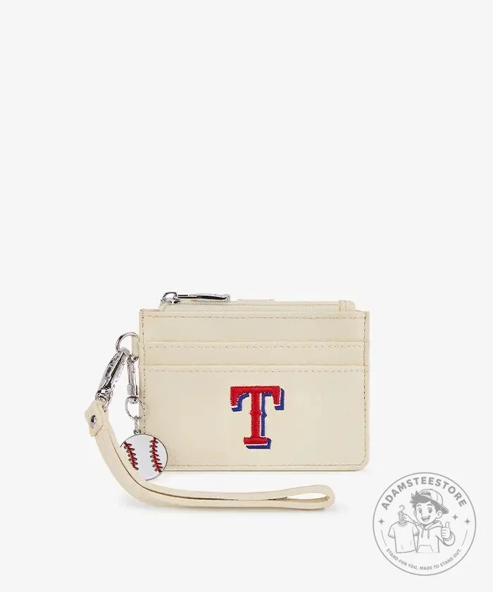 Texas Rangers Baseball Team Card Holder Wallet with Wristlet 23 Texas Rangers Baseball Team Card Holder Wallet with Wristlet