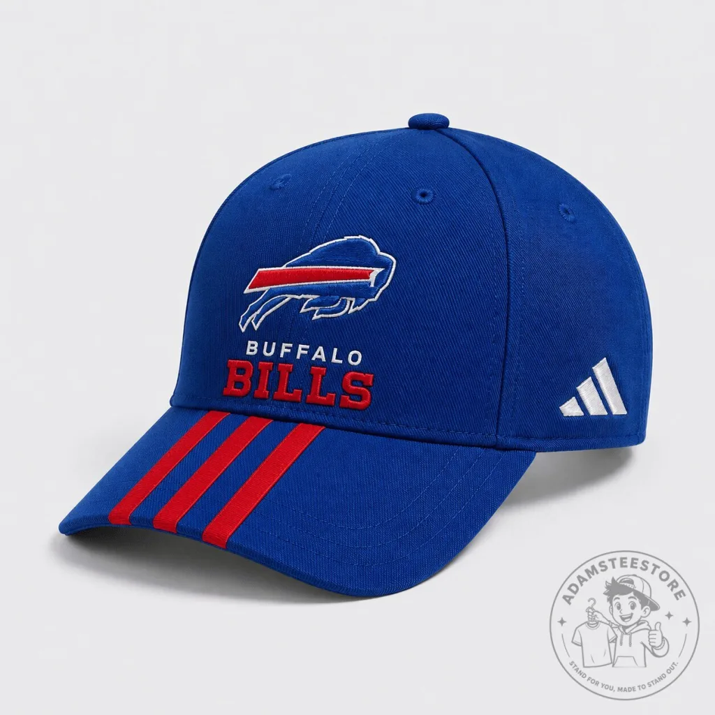 Buffalo Bills National Football League Triple Stripe Royal Blue Cap Hat