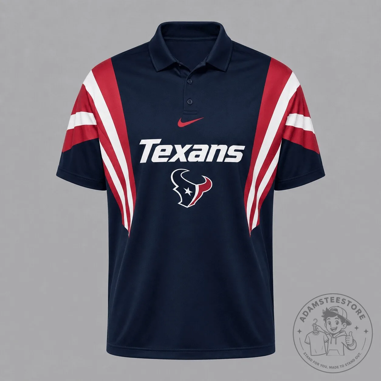 Houston Texans Nike NFL Football Team Fan Polo Shirt