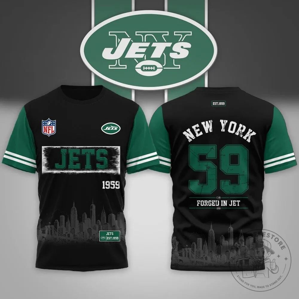 New York Jets Fan Shirt, Established 1959 Football Team Apparel