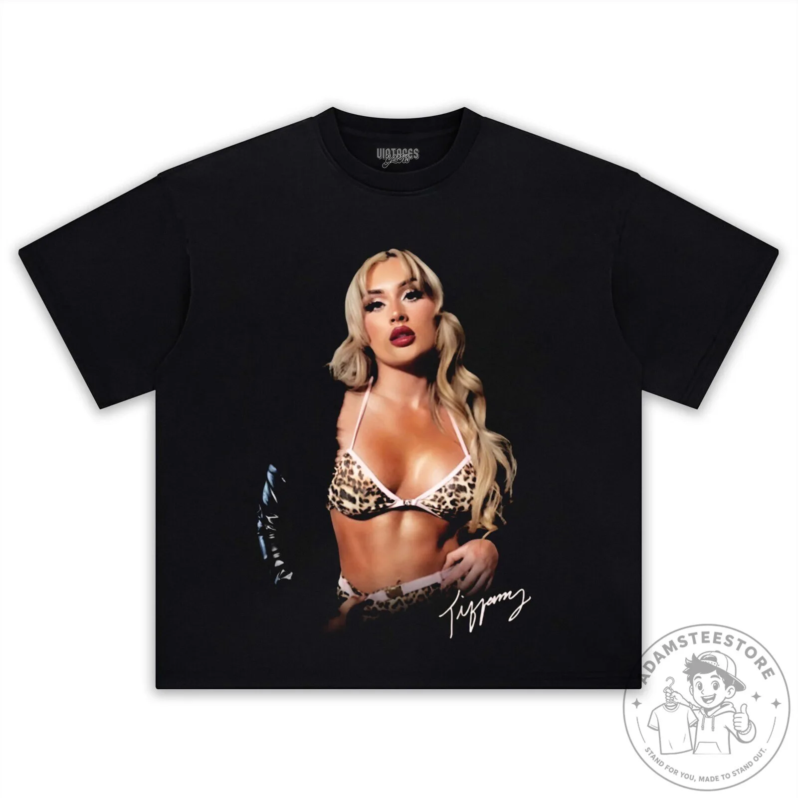 Tiffany Stratton Signature 2025 Graphic Print T-Shirt