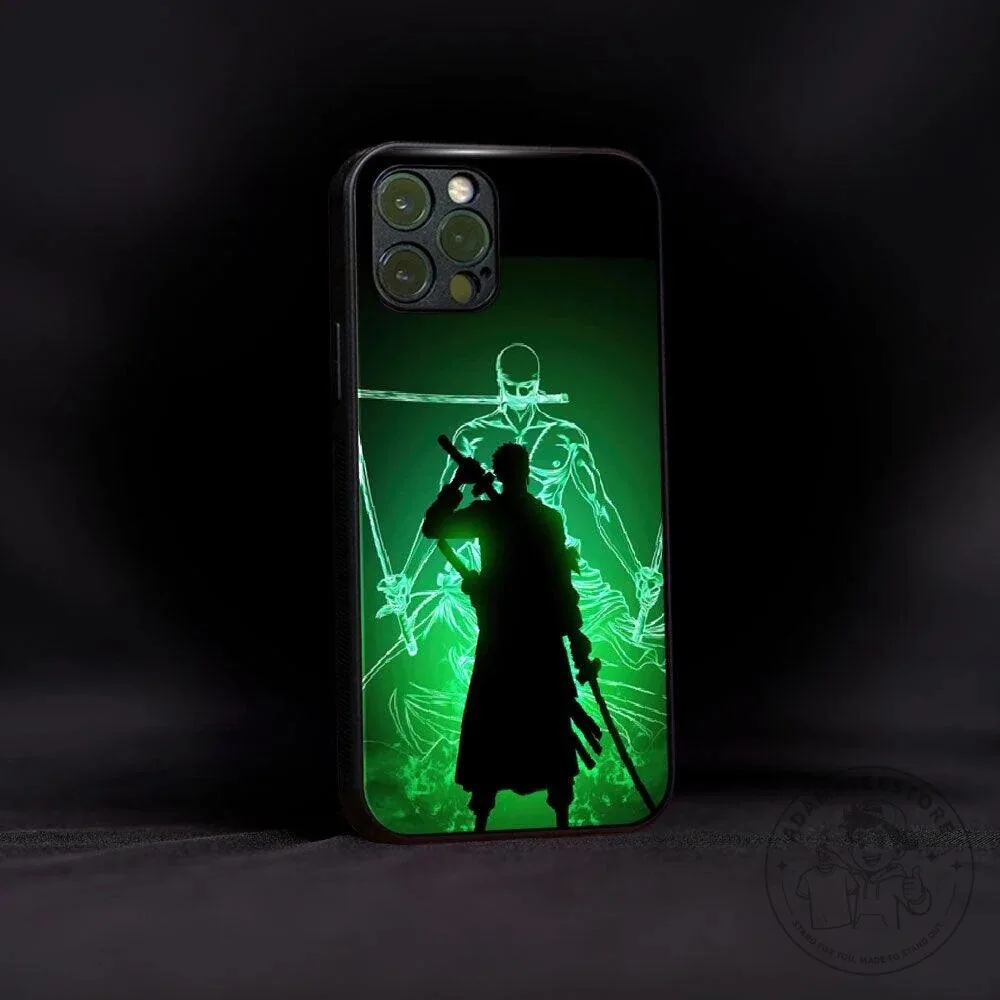 One Piece Phone Case featuring Roronoa Zoro, the iconic anime character