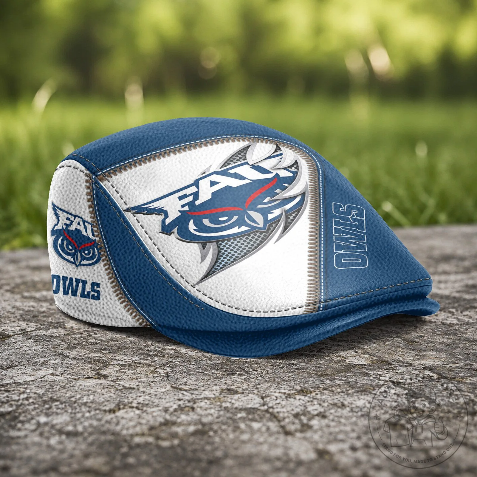Florida Atlantic Owls NCAA College Football Team Golf Flat Cap Hat