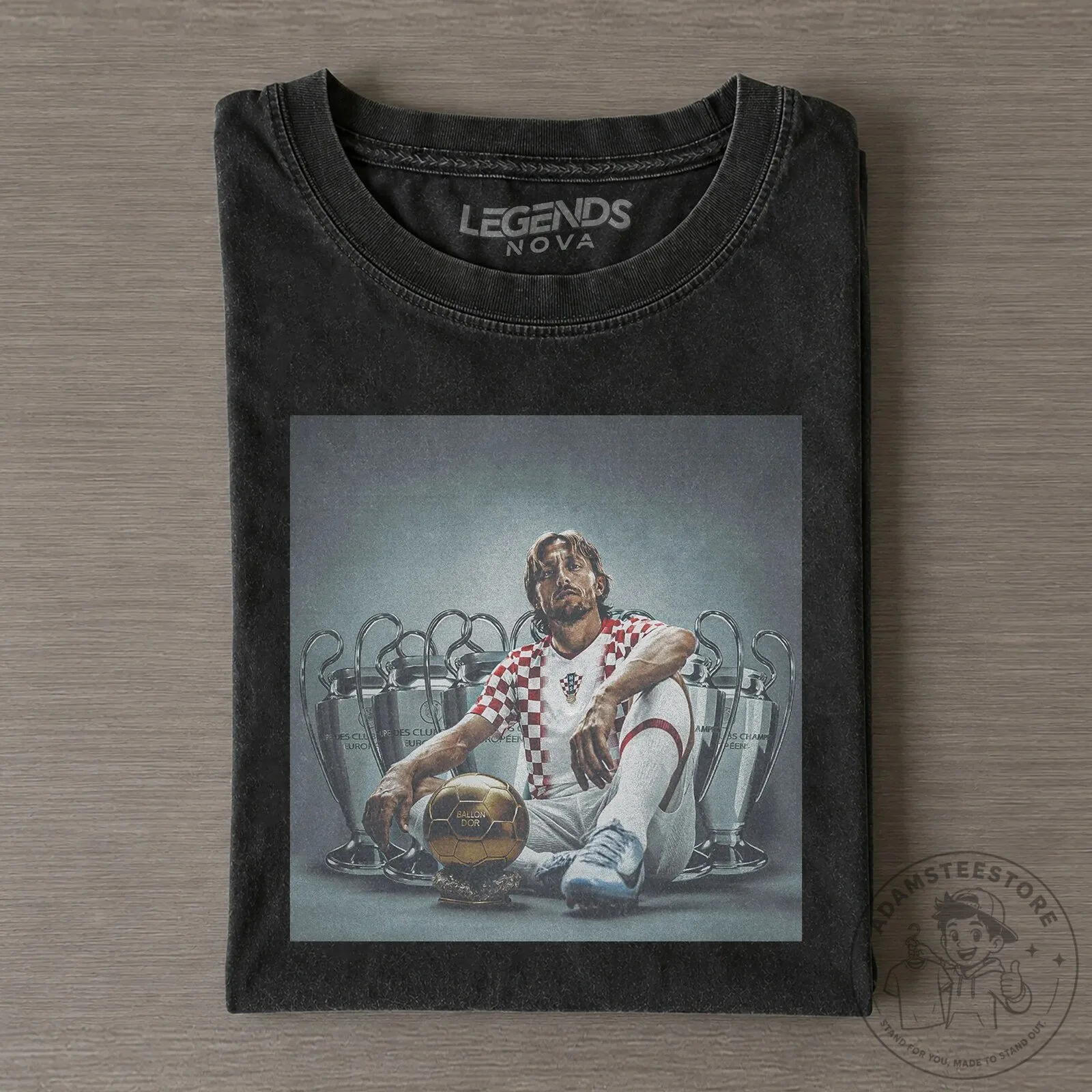 Croatia Luka Modrić Football Legend T-Shirt