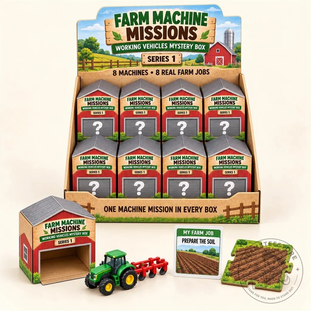 Farm Machine Missions Working Vehicles Mystery Box Series 1 Collectible Toy 16 Farm Machine Missions Working Vehicles Mystery Box Series 1 Collectible Toy
