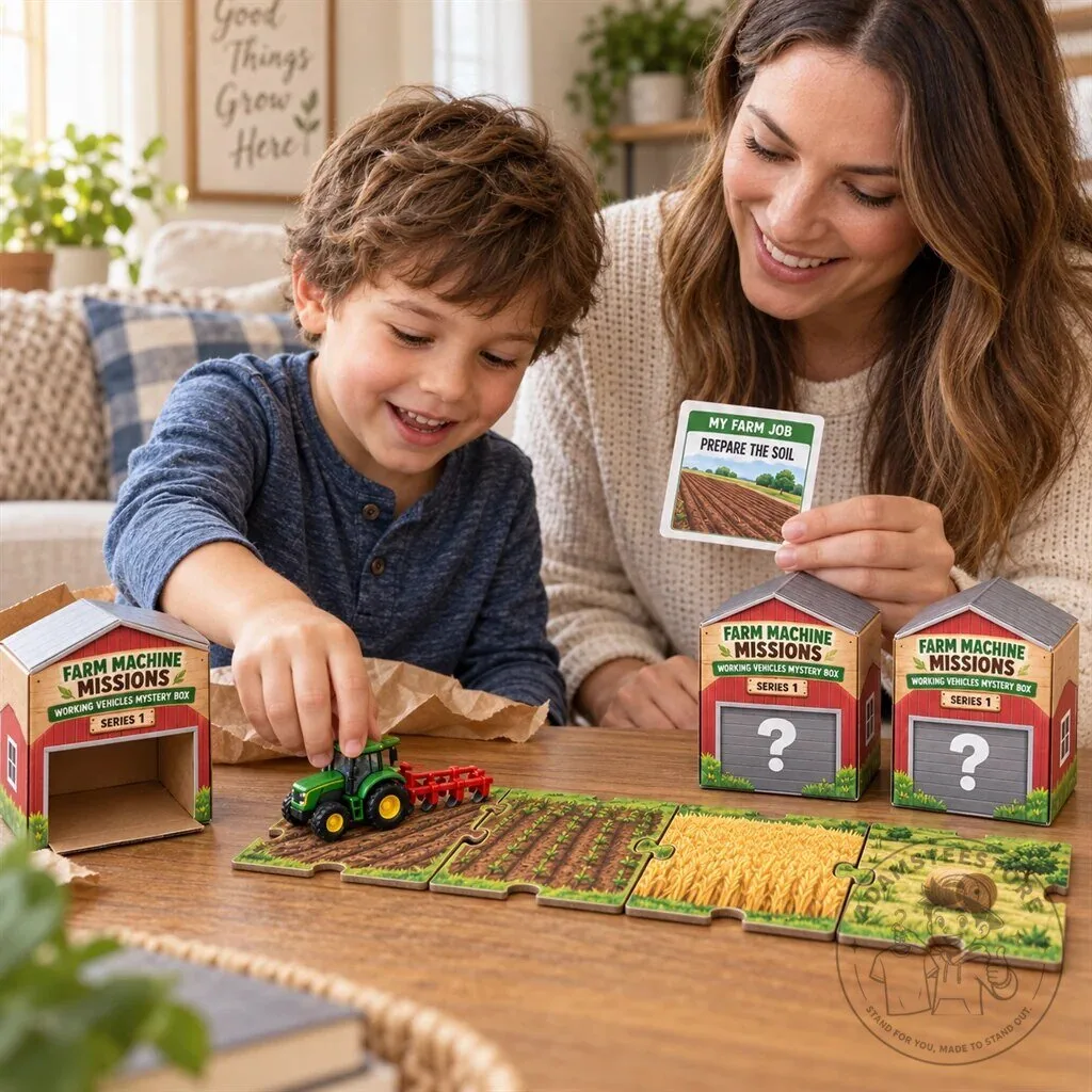 Farm Machine Missions Working Vehicles Mystery Box Series 1 Collectible Toy 17 Farm Machine Missions Working Vehicles Mystery Box Series 1 Collectible Toy