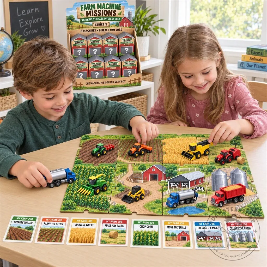 Farm Machine Missions Working Vehicles Mystery Box Series 1 Collectible Toy 18 Farm Machine Missions Working Vehicles Mystery Box Series 1 Collectible Toy
