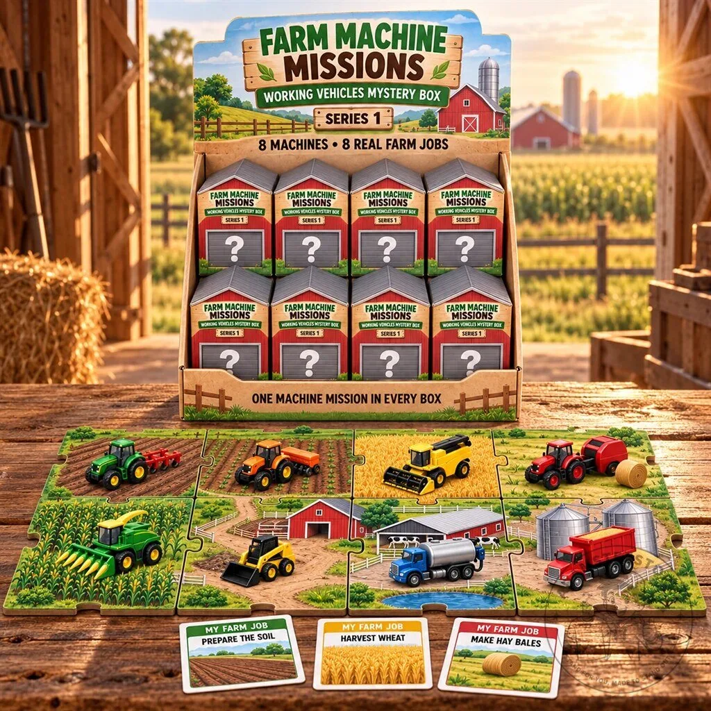 Farm Machine Missions Working Vehicles Mystery Box Series 1 Collectible Toy 27 Farm Machine Missions Working Vehicles Mystery Box Series 1 Collectible Toy