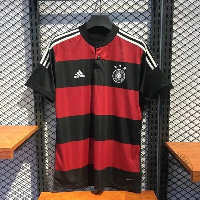 Germany National Football Team 2014 Away Retro Soccer Jersey