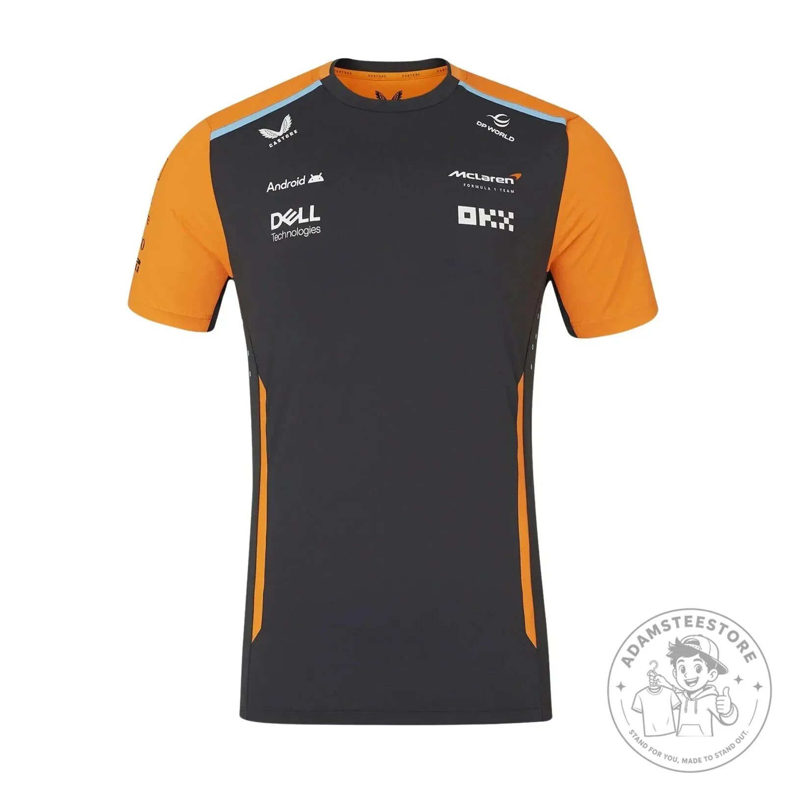 McLaren Formula 1 Team 2024 Dark Mode Racing Fan T-Shirt