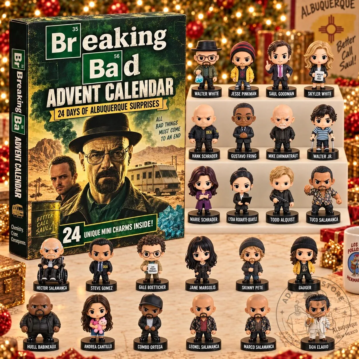 Breaking Bad 24 Days of Albuquerque Surprises Advent Calendar