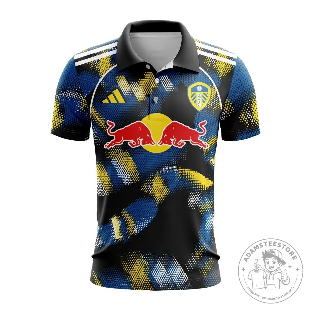 Leeds United Football Club Third Kit Personalized Polo Shirt