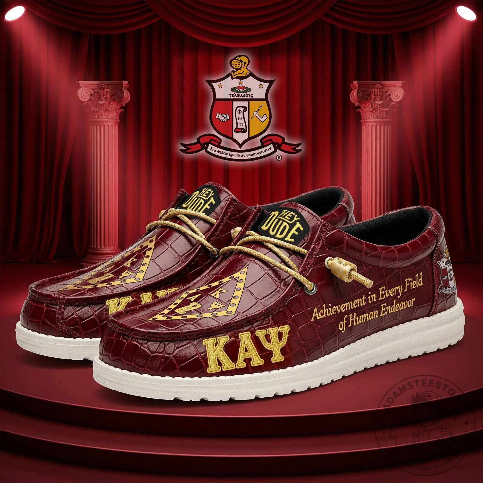 Kappa Alpha Psi Fraternity Achievement Hey Dude Shoes