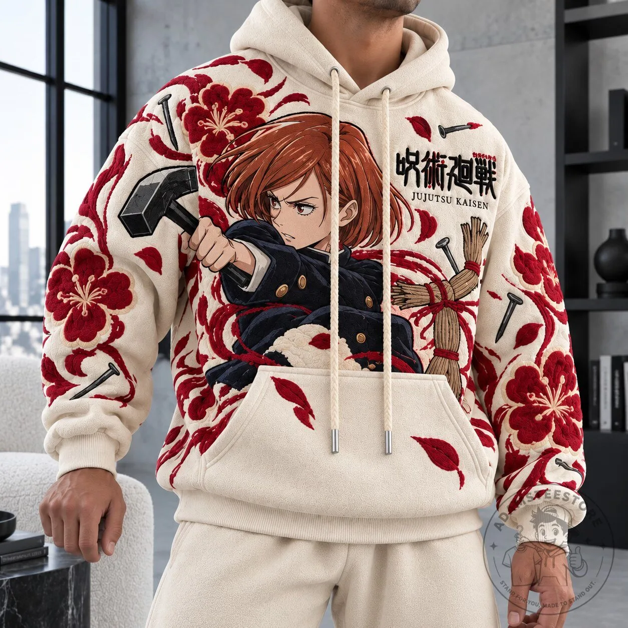 Jujutsu Kaisen Nobara Kugisaki Anime Hoodie