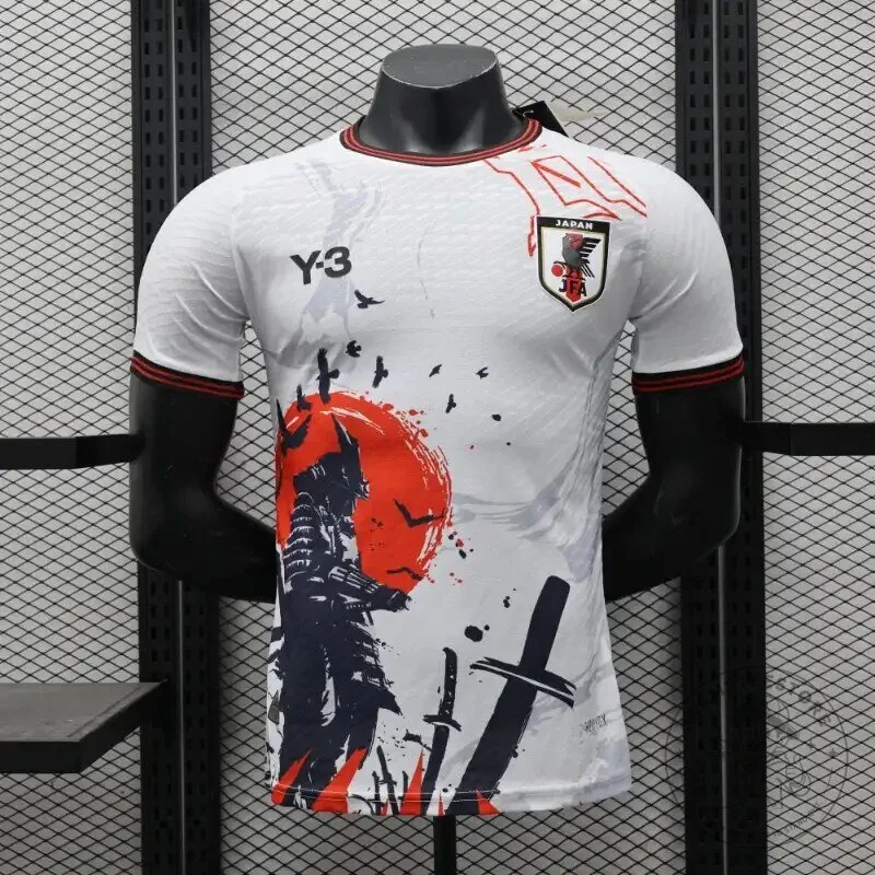 Japan National Football Team Samurai Edition White Soccer Jersey