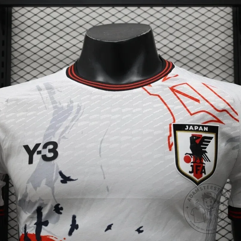 Japan National Football Team Samurai Edition White Soccer Jersey 18 Japan National Football Team Samurai Edition White Soccer Jersey