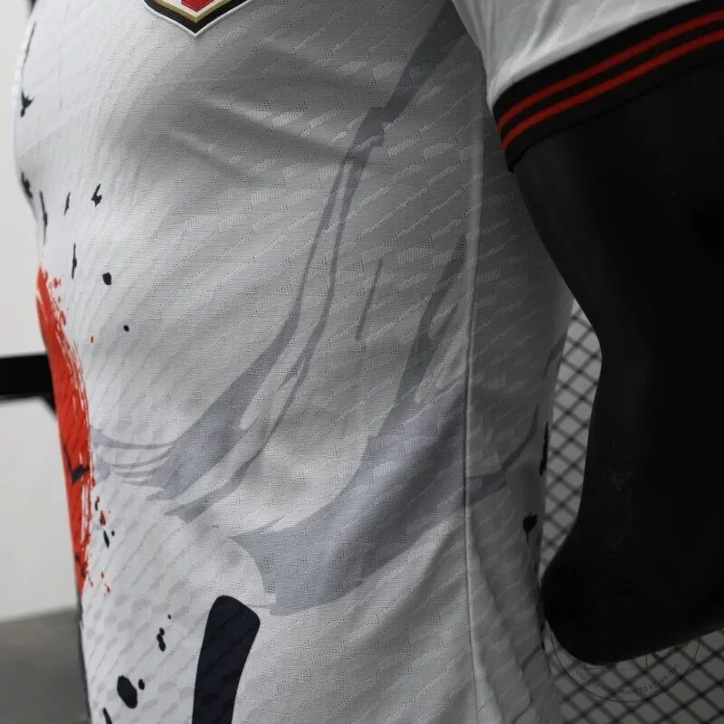 Japan National Football Team Samurai Edition White Soccer Jersey 22 Japan National Football Team Samurai Edition White Soccer Jersey