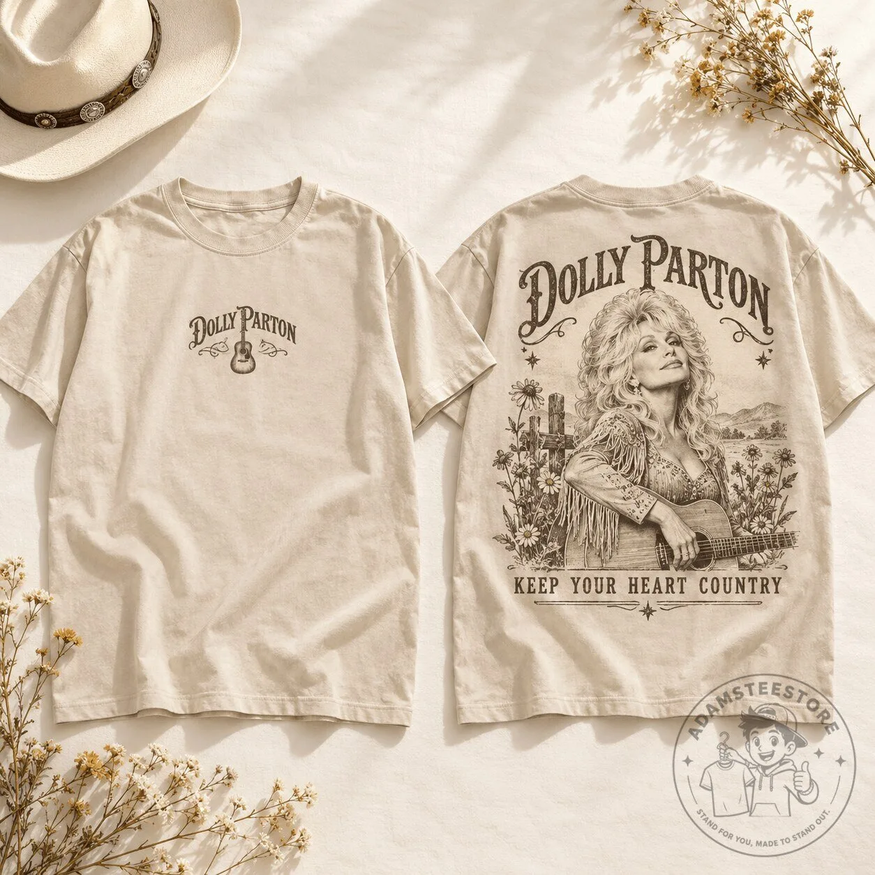 Dolly Parton Keep Your Heart Country Vintage Western Graphic T-Shirt