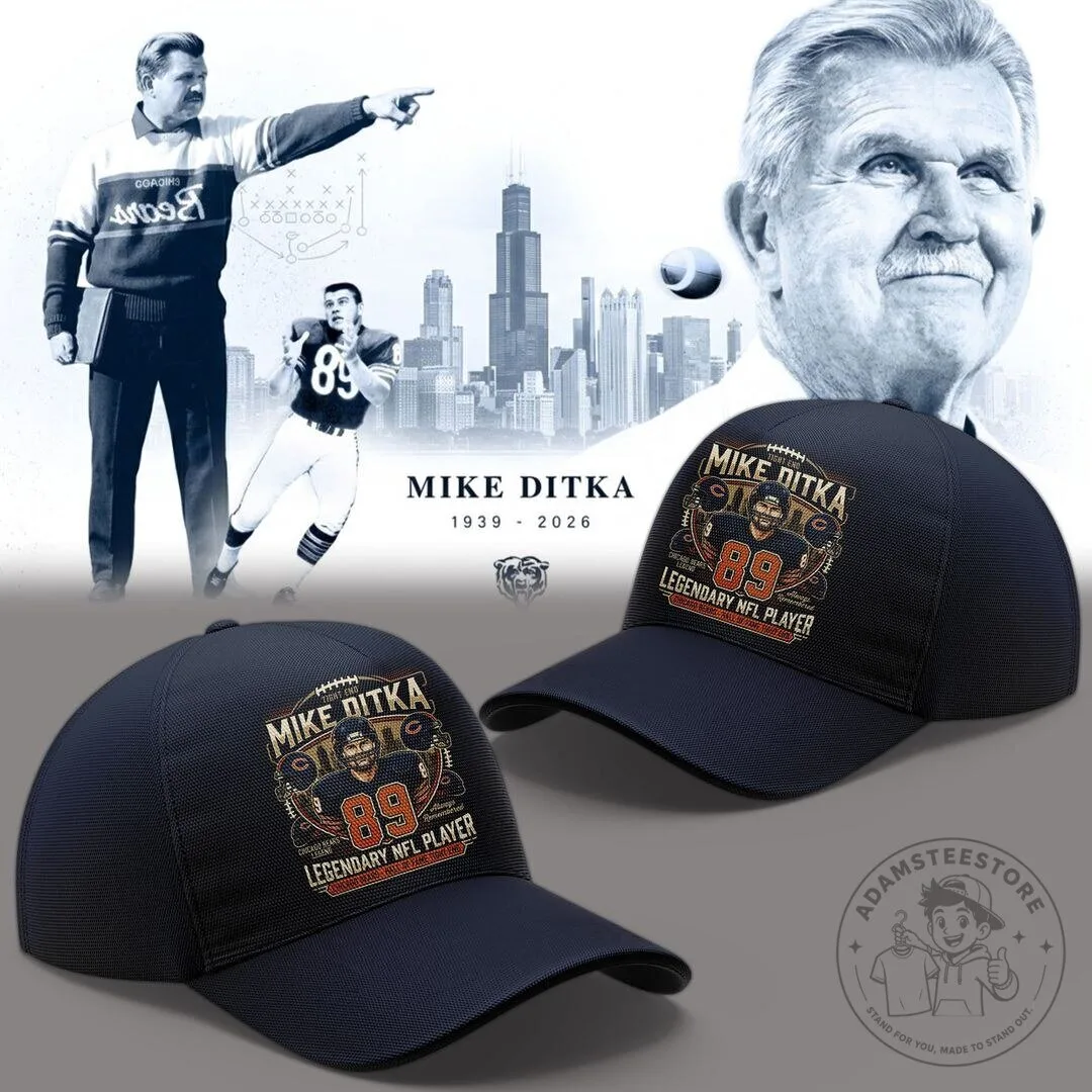 Black Hoodie of Football Legend Mike Ditka for Chicago Bears Fans 8 Black Hoodie of Football Legend Mike Ditka for Chicago Bears Fans